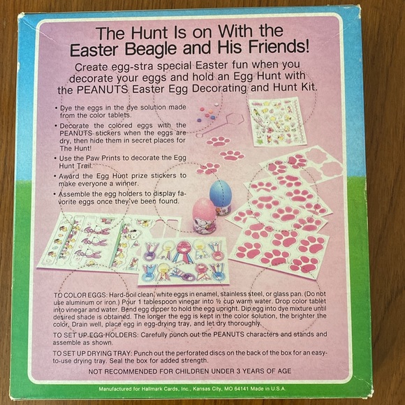 VTG Easter Egg Coloring/Decorating Kit - Picture 3 of 10